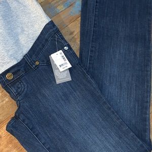 Blue maternity jeans new